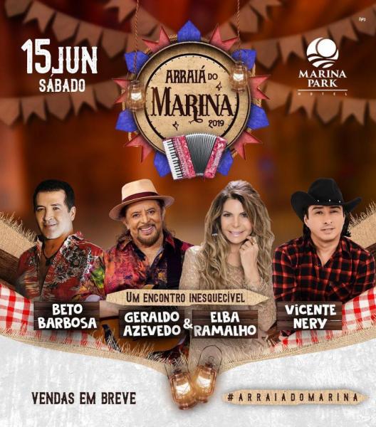 Beto Barbosa, Geraldo Azevedo & Elba Ramalho e Vicente Nery - Arraiá do Marina