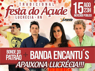 Banda Encantu´s e Bonde do Patrão - Festa do Açude