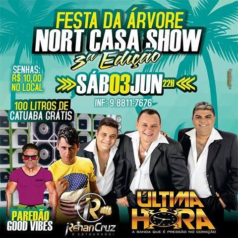 Banda Última Hora, Renan Cruz e Paredão Good Vibes - Festa da Árvore