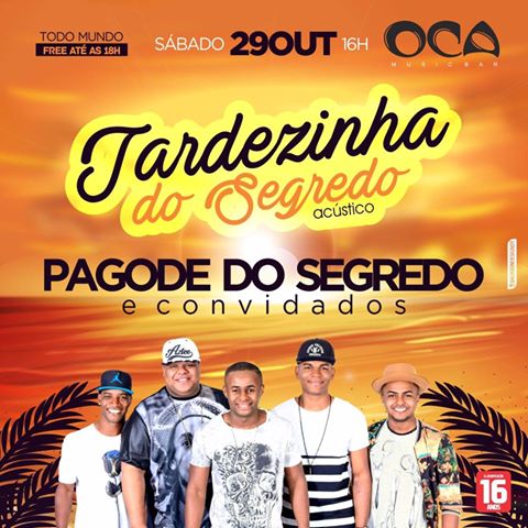 Pagode do Segredo e convidados - Tardezinha do Segredo