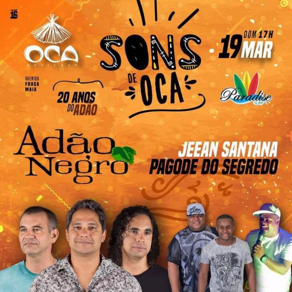 Adão Negro, Jeean Santana e Pagode do Segredo