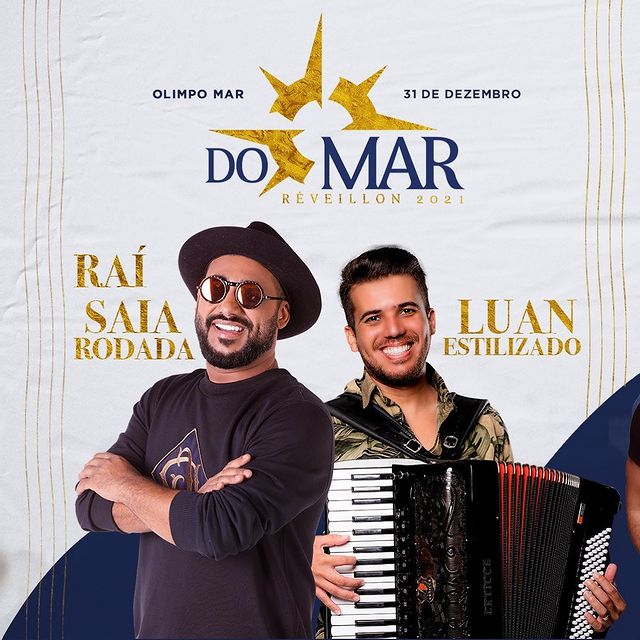 CANCELADO - Raí Saia Rodada, Pedro Luccas, Binho Dubê e Luan Estilizado - Réveillon do Mar