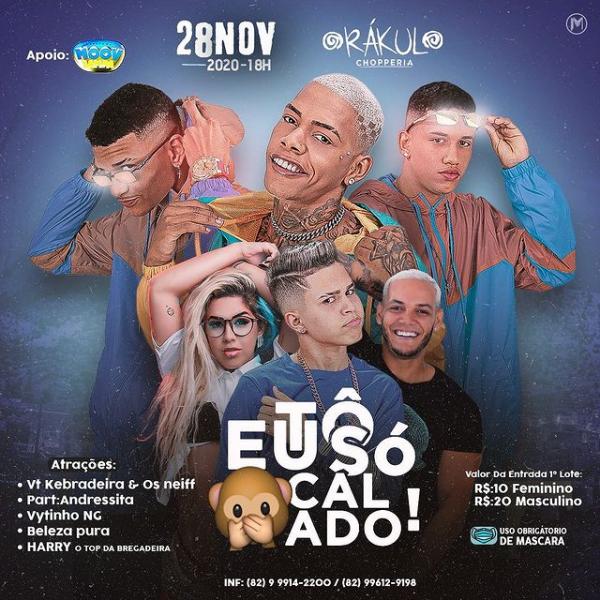 Vt Kebradeira & Os Neiff, Vytinho NG, Beleza Pura e Harry - Eu tô só calado