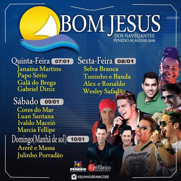 Selva Branca, Toninho & Banda, Alex & Ronaldo e Wesley Safadão