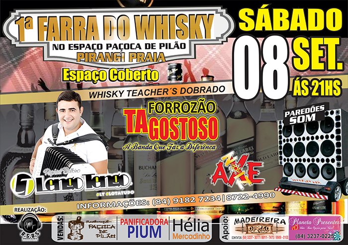 Lengo Tengo e Forrozão Tá Gostoso - 1ª Farra do Whisky