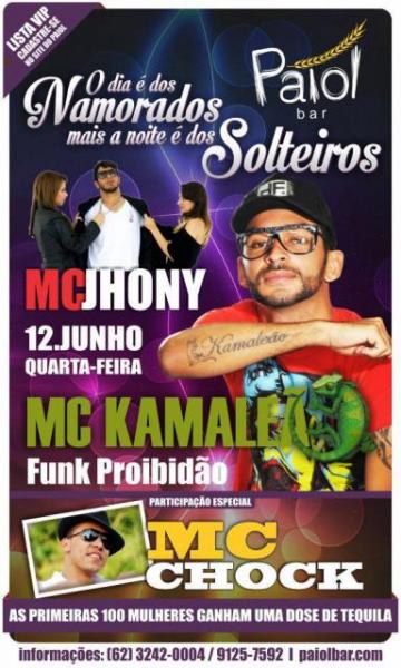 Mc Kamaleão, Mc Jhony e Mc Chock