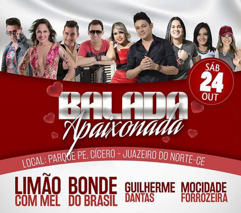 Limão com Mel, Bonde do Brasil, Guilherme Dantas e Mocidade Forrozeira