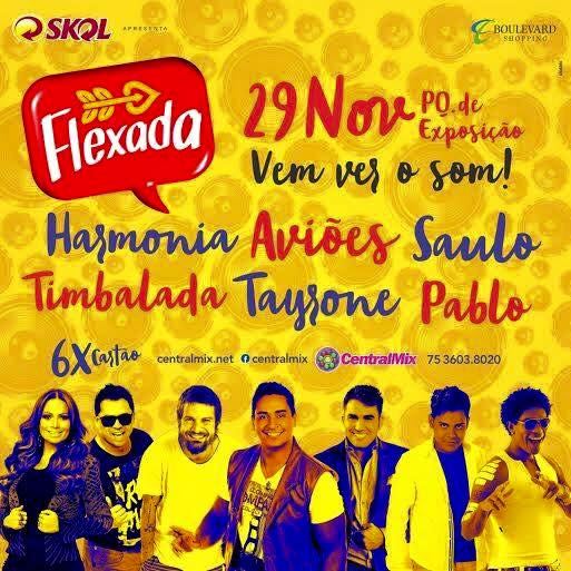 Harmonia Do Samba, Aviões Do Forró, Saulo, Timbalada, Pablo e Tayrone - Flexada