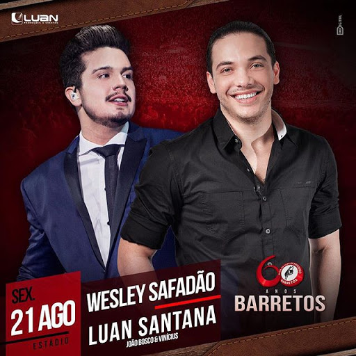 Wesley Safadão e Luan Santana