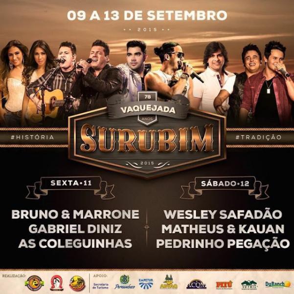 Bruno & Marrone, Gabriel Diniz e As Coleguinhas