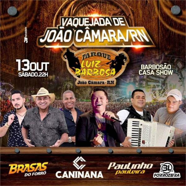 Brasas do Forró, Caninana, Paulinho Pauleira e BL Forrozeira