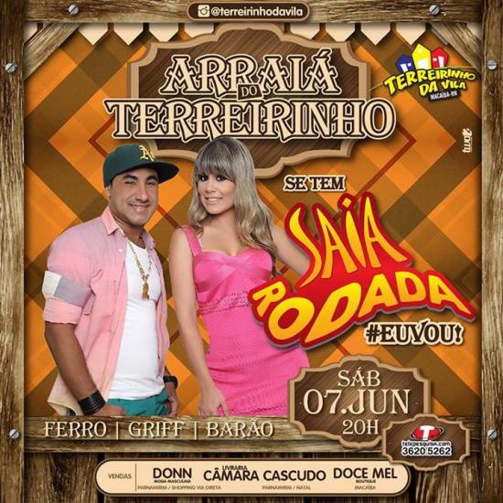 Ferro na Boneca, Forró de Griff e Saia Rodada - Arraiá do Terreirinho