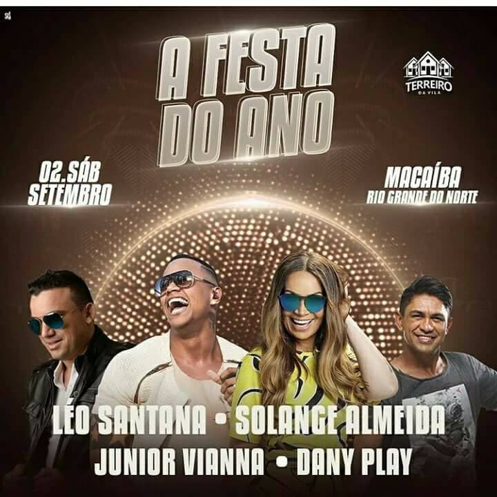 Léo Santana, Solange Almeida, Junior Vianna e Dany Play