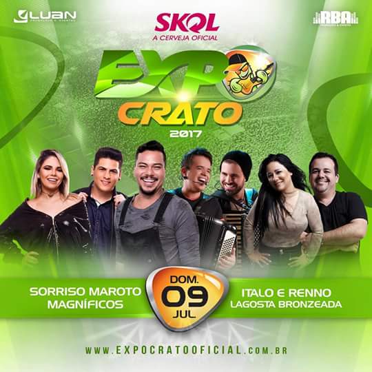 Sorriso Maroto, Magníficos, Italo e Renno e Lagosta Bronzeada - ExpoCrato