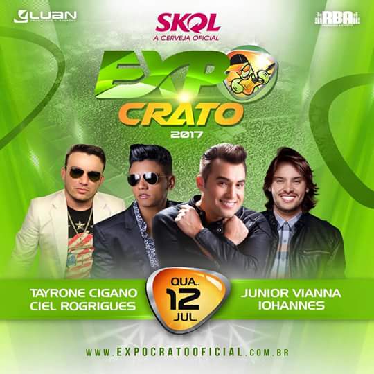 Junior Vianna, Ciel Rodrigues, Tayrone e Iohannes - ExpoCrato