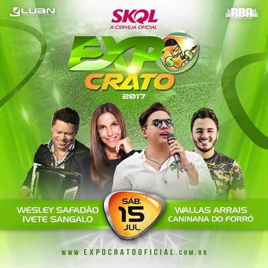 Wesley Safadão, Ivete Sangalo, Caninana e Wallas Arrais - ExpoCrato