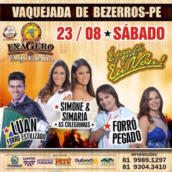 Luan Forró Estilizado, Simone & Simaria e Forró Pegado