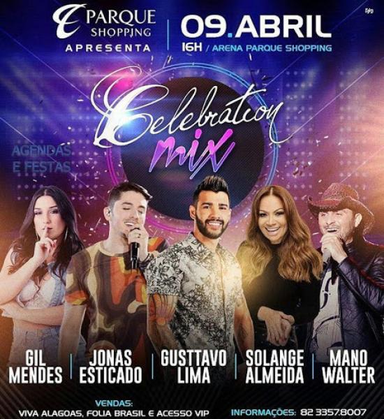 Gusttavo Lima, Jonas Esticado, Mano Walter, Solange Almeida e Gil Mendes - Celebration Mix