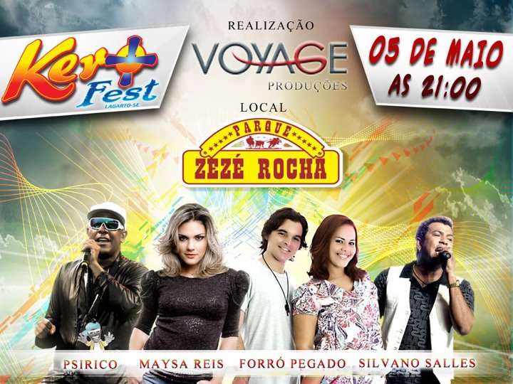 Psirico, Maysa Reis, Forró Pegado e Silvano Salles - Kero Fes