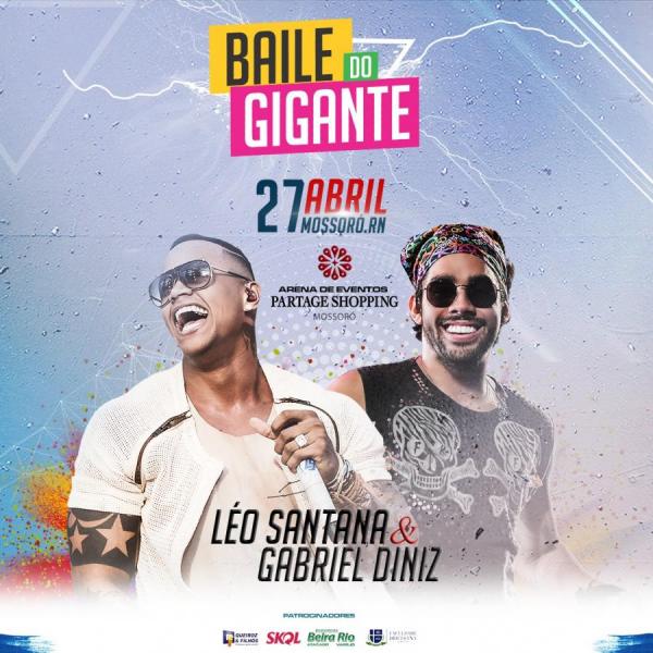 Léo Santana e Gabriel Diniz - Baile do Gigante