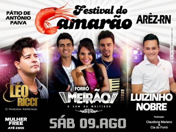 Léo Ricci, Forró Meirão e Luizinho Nobre - Festival do Camarão