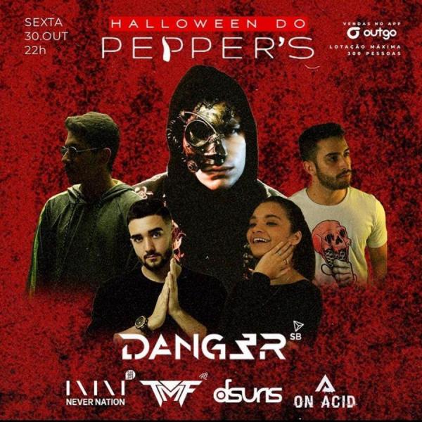 Danger, On Acid e TMF - Halloween do Pepper´s