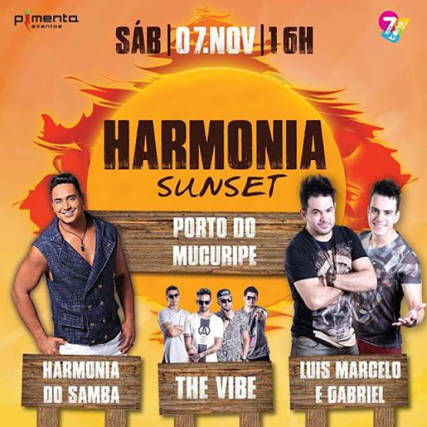 Harmonia do Samba, The Vibe e Luis Marcelo & Gabriel - Harmonia Sunset