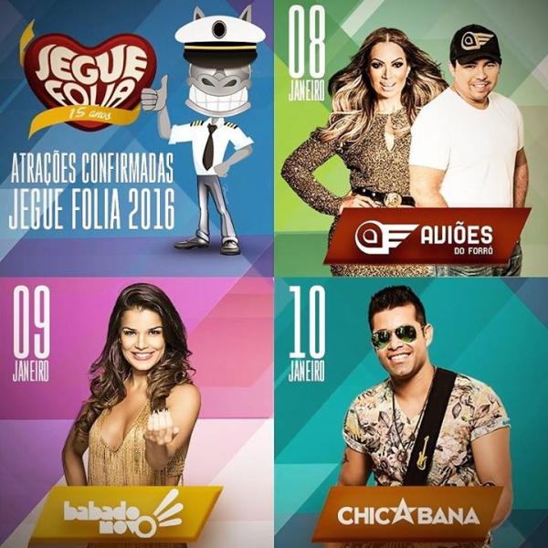 Aviões do Forró - Jegue Folia 2016