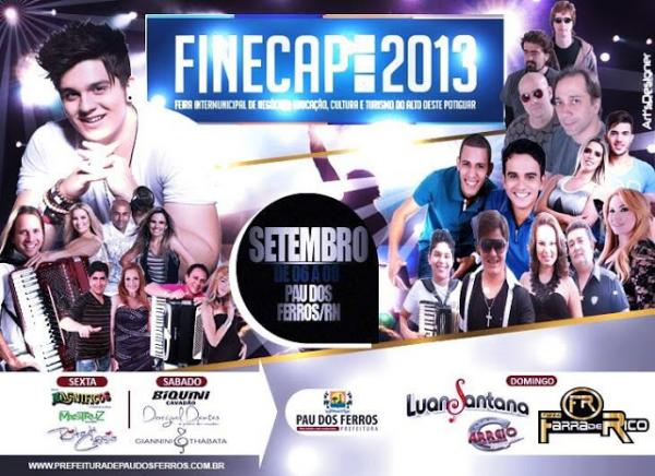 Magnificos, Mastruz com Leite e Rita de Cássia - FINECAP 2013