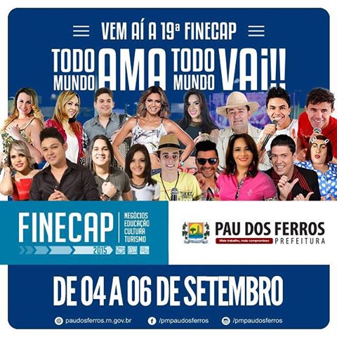 Anízio Júnior, Cheiro de Amor, Hannah Vanessa e Mobral & Sala de Reboco - FINECAP