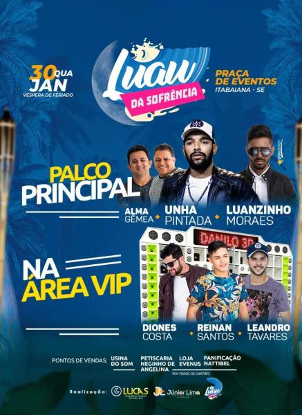 Unha Pintada, Luanzinho Moraes, Alma Gêmea, Reinan Santos, Diones Costa e Leandro Tavares - Luau da Sofrência