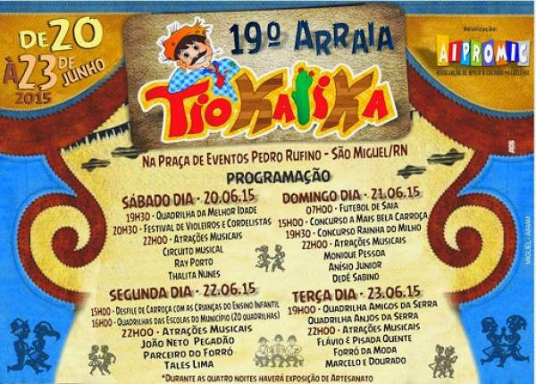 Circuito Musical, Ray Porto e Thalita Nunes - 19º Arraiá Tio Kalika