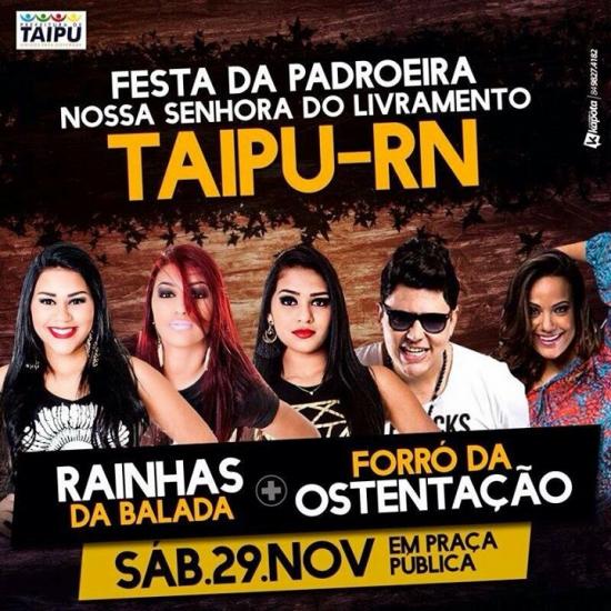 Rainhas da Balada e Forró da Ostentação