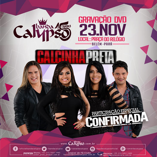 Banda Calypso e CAlcinha Preta