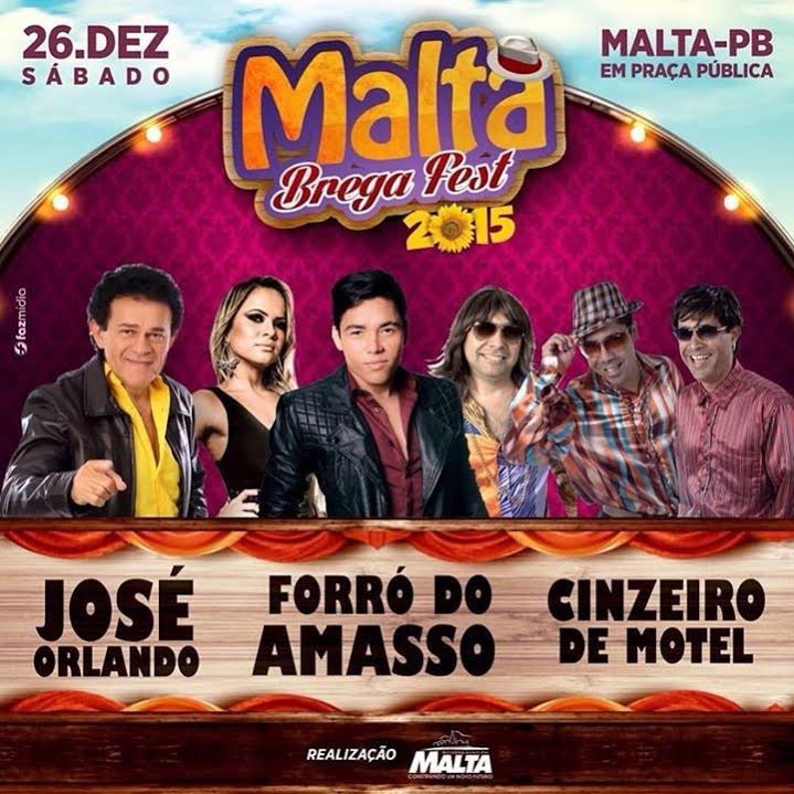 Forró do Amasso, José Orlando e Cinzeiro de Motel - Malta Brega Fest