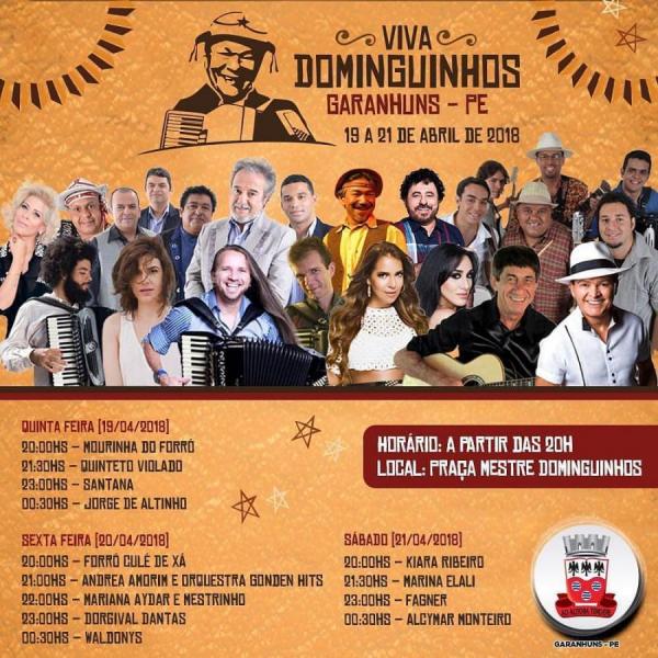 Forró Culé de Xá, Andrea Amorim & Orquestra Gonden Hits, Mariana Aydar & Mestrinho, Dorgival Dantas e Waldonys