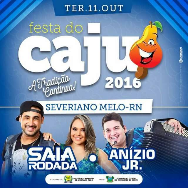 Saia Rodada e Anízio Jr - Festa do Caju