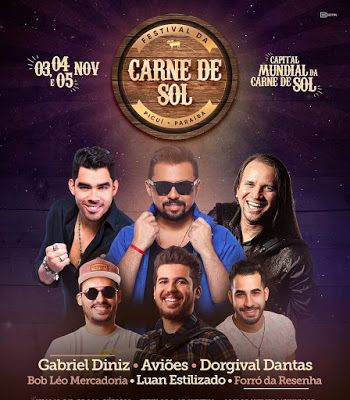 Gabriel Diniz, Dorgival Dantas e Forró da Resenha - Festival da Carne de Sol