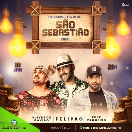 Gleydson Gavião, Felipão e Edyr Vaqueiro