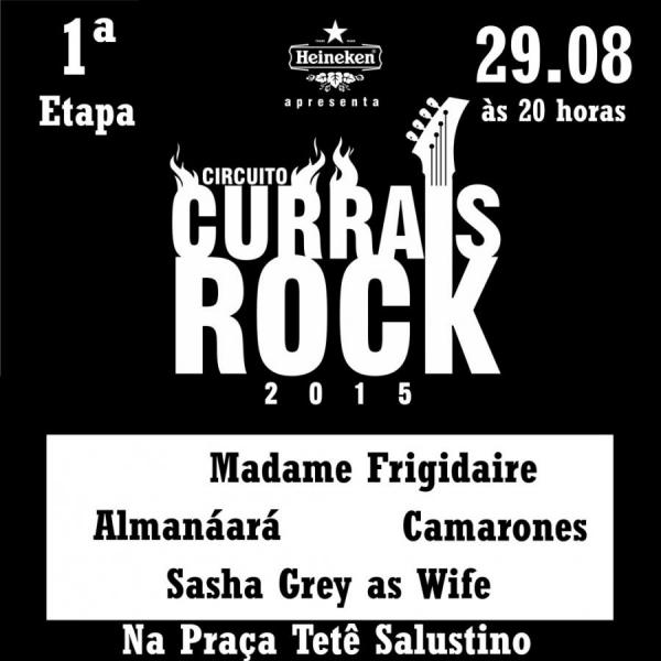 Madame Frigidaire, Almanáará, Camarones e Sasha Grey as Wife - Circuito Currais Rock 2015