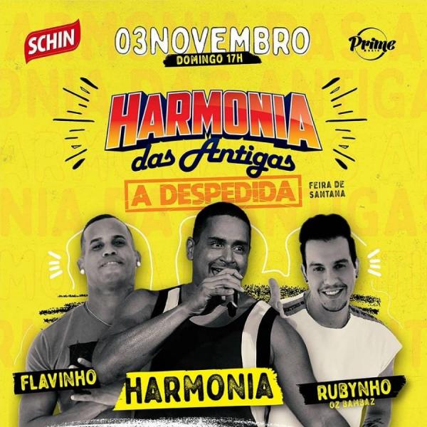 Harmonia, Flavinho e Rubinho Oz Bambaz - Harmonia das Antigas A Despedida
