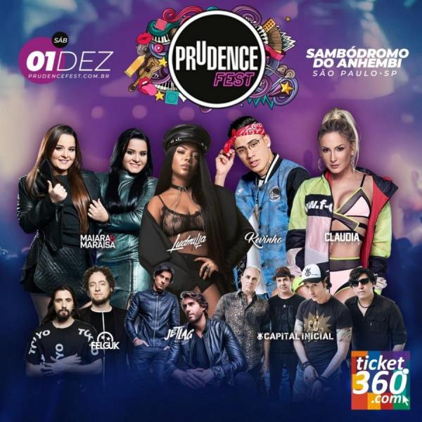 Maiara & Maraisa, Ludmilla, Kevinho, Claudia Leitte, Capital Inicial, Jetlag e Dj Felguk - Prudence Fest