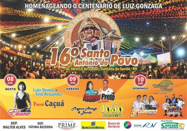 Luiz Bento e Trio Aruanda, Forró Caçua e Eliane