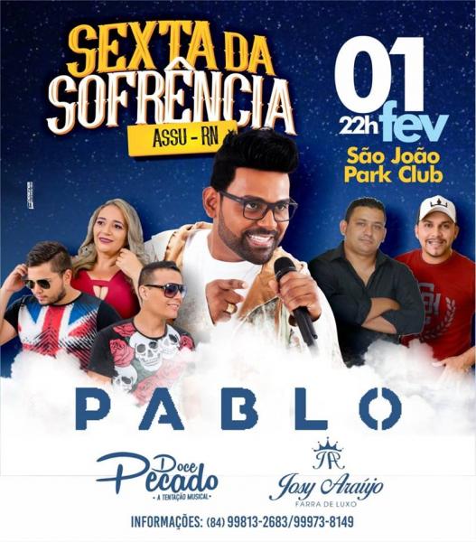 Pablo, Doce Pecado e Josy Araújo - Sexta da Sofrência