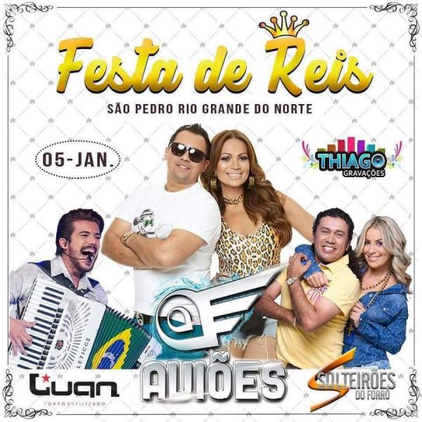 Aviões do Forró, Luan Forró Estilizado e Solteirões do Forró - Festa de Reis