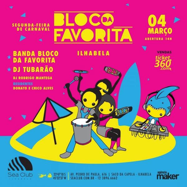 Banda Bloco da Favorita, Dj Tubarão - Bloco da Favorita