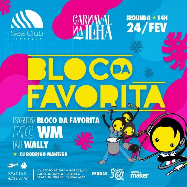 Bloco da Favorita, Mc Wm e Dj Wally