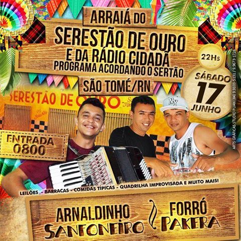 Arnaldinho Sanfoneiro & Forró Pakera - Arraiá do Serestão de Ouro