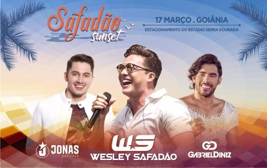 Wesley Safadão, Jonas Esticado e Gabriel Diniz - Safadão Sunset