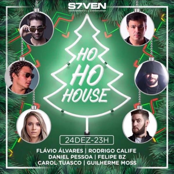 Flávio Álvares,Rodrigo Calife, Felipe BZ, Daniel Pessoa, Guilherme Moss e Carol Tuasco - Ho Ho House